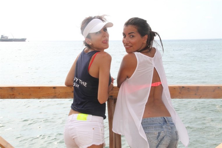 Cyan Beach Bar on Sunday